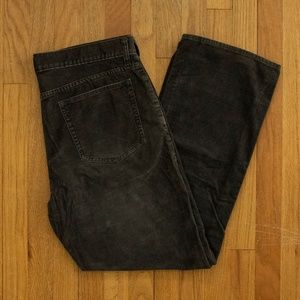 Men J. Crew Corduroy Pants Vintage Bootcut 34x30